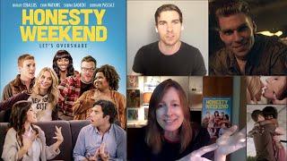 Pete Ploszek & Leslie Anne Thomas from the Film HONESTY WEEKEND interview