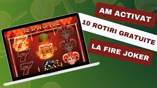 Am activat 10 rotiri gratuite pe Fire Joker Freeze | Roata Norocoasă Magic Jackpot