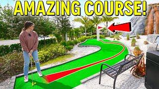 We Might Have Found a PERFECT Mini Golf Course!