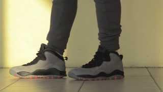 2014 Air Jordan 10 Cool Grey Infrared Review + On Feet