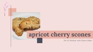 Apricot Cherry Scones by Elaine Zelker