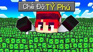 Hachi Thử Thách 24 Giờ Bật Chế Độ Tỷ Phú Trong Minecraft