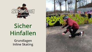 Richtig fallen lernen mit Inlineskates – Das kontrollierte und sichere Stürzen | Grundlagen #03