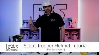 Scout Trooper Helmet Tutorial (Full Build Part 4) RS Prop Masters