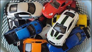 Box With Lots of Diecast Cars Collection Reviewed in Hand 4K video #diecast #diecastcollector #cars