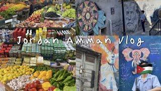 Visiting Market In Downtown Amman Jordan 요르단 암만, 까페, Vlog, 해외생활, 브이로그, 중동일상, Middle East, daily life