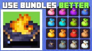 Get The Most Out Of Bundles (Minecraft Tutorial)