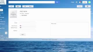 Adding, Editing, and Merging Contacts in Gmail