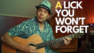 Play THIS lick when you play an A Chord 