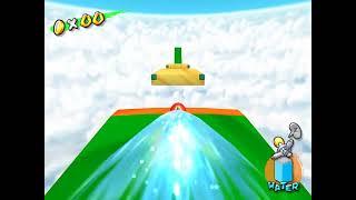 Super Mario Sunshine Police House Turbo Nozzle Platforming Shine