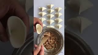 How To Fold Samosa Easy Samosa Folding