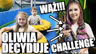 OLIWIA DECYDUJE O NASZYM DNIU  CHALLENGE  NA WAKACJACH  MUSIAŁAM TO ZROBIĆ...