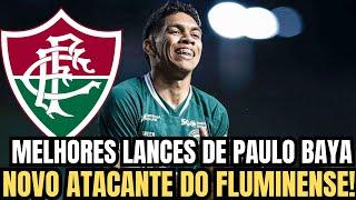 VEJA GOLS E JOGADAS DE PAULO BAYA NOVO ATACANTE DO FLUZÃO)GOLAÇOS DE FALTAS E DRIBLES SENSACIONAIS)