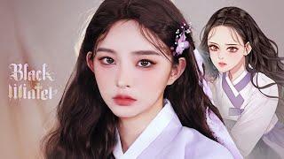 Black Winter  Seol Haesa Hanbok Makeup Transformation