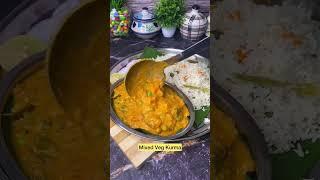 Mixed veg Kurma #indiancuisinetelugu #youtubeshorts #shorts #vegkuruma