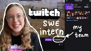 My First Week as a Twitch Intern