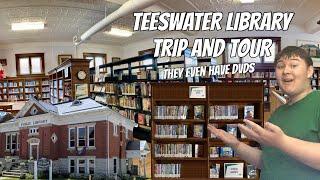 NICK EXPLORES NEAREST LIBRARIES: TEESWATER BRANCH LIBRARY TRIP & TOUR VIDEO #nickexploreslibraries