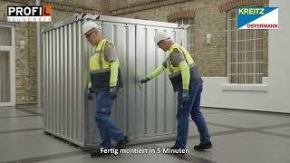 Profil BOS Schnellbaucontainer - Günstiger Baustellencontainer - Schnell aufgebaut in 5 Minuten?!