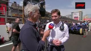 James Vowles, Damon Hill Pre Race Interview - Azerbaijan F1 GP 2023
