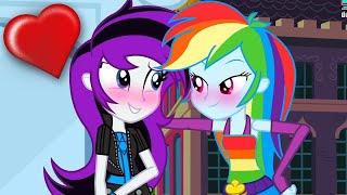 Rainbow Dash Kiss  Equestria Girls