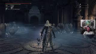 Fighting Laurence then Orphan in Bloodborne's DLC: The Old Hunters