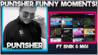 PUN1SHER BEST FUNNY MOMENTS PART 1 + ΠΟΛΥ ΓΕΛΙΟ FT SNIK & MG!