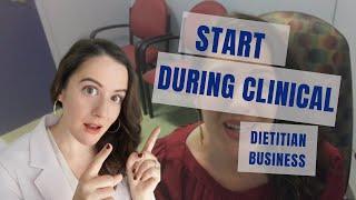 How I Started my Dietitian Private Practice While Working Clinical