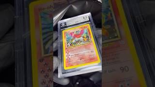 Ho-Oh 1st Edition | Grade? | #pokemon repair | TCG Clean  #pokemoncards