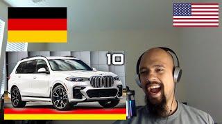 American Reacts Top 10 German Cars in 2023