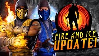 NEW Mortal Kombat "FIRE & ICE" Action Adventure Spin-Off Game Teased By Ed Boon?!