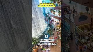 Top 10 Largest Malls In The World #shorts #ytshorts #mall