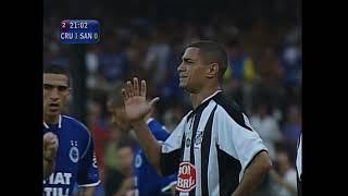 Cruzeiro 3 x 0 Santos - Campeonato Brasileiro 2003
