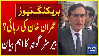 Chairman PTI Barrister Gohar's Big Statement Regarding Imran Khan Release | Breaking News| Dawn News