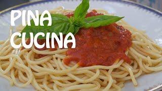 Authentic Italian Napoletana Sauce - Pina Cucina Ep. 16