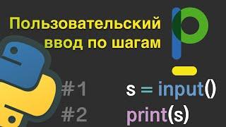 Уроки по Python: Пользовательский ввод input #8