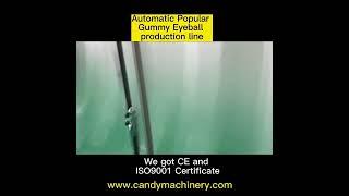 Are you interested in Automatic popular gummy eyeball production line machine?