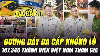 ĐÁNH SẬP ĐƯỜNG DÂY ĐA CẤP KHỔNG LỒ: 107.348 THÀNH VIÊN VIỆT NAM THAM GIA ĐƯỜNG DÂY LỪA ĐẢO