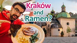 I traveled 10 HOURS to try THIS RAMEN | Kraków, Poland Vlog