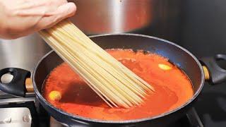 A pan is enough to cook the pasta that everyone loves! # 693