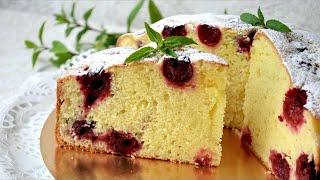 Пирог с ягодами на скорую руку/ Quick berry pie