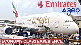 EMIRATES AIRBUS A380 (ECONOMY) | Dubai - Bangkok