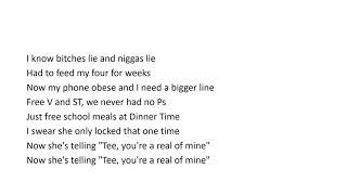 Teeway - Dinner Time - (lyrics)