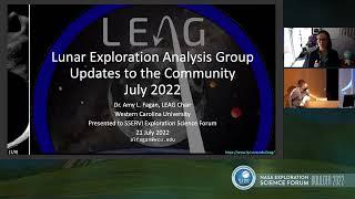 NASA Exploration Science Forum 2022: Town Hall - Amy Fagan