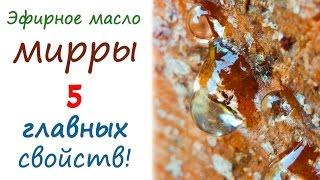 Эфирное масло мирры: 5 главных свойств