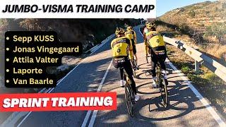 A look inside JUMBO VISMA training Ride |  Jonas VINGEGAARD and Sepp KUSS on winter Training Camp