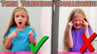 Twin Telepathy Challenge! Are We Really Twins?