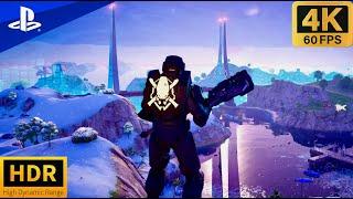 MASTER CHIEF (black) FORTNITE GAMEPLAY PS5 4K HDR (NO COMMENTARY)