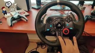 Como conectar y configurar Volante G29 de Logitech para Gran Turismo 7 en PS5 y PS4