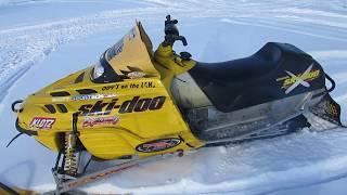 2001 SKIDOO SKI DOO MXZX 440 MXZ 440 X RACE SLED FOR SALE, PARTS ONLY NOT WHOLE MACHINE!