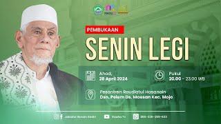  LIVE Pembukaan Rutinan Malam Senin Legi 28 April 2024 Di Pesantren raudlatul Hasanain Maesan-Mojo